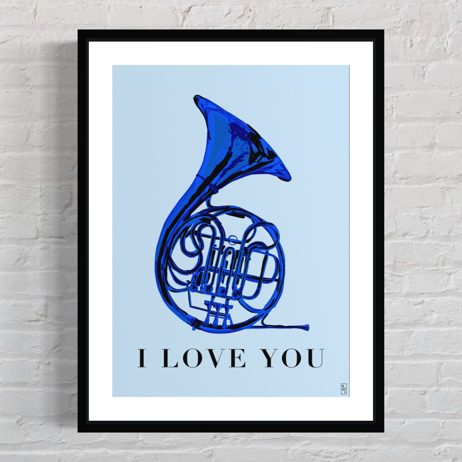 Music of the Heart in Vintage Style Jazz Musical Trombone Trumpet Flute French  Horn Saxophone Stock Vector  Illustration of tuba artwork 214767279